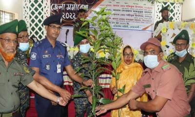 নোয়াখালীতে আনসার ও গ্রাম প্রতিরক্ষা বাহিনীর জেলা সমাবেশ অনুষ্ঠিত