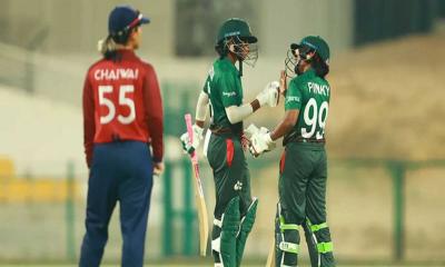 থাইল্যান্ডকে হারিয়ে ফাইনালে বাংলাদেশ
