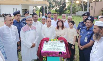 ডামুড্যায় ‍‍`পুলিশ গার্ডেন‍‍`এর উদ্বোধন করেন পুলিশ সুপার