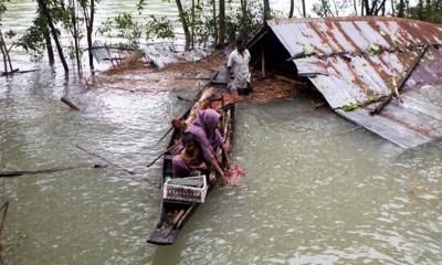 বন্যায় ৭২ লাখ মানুষ ক্ষতিগ্রস্ত