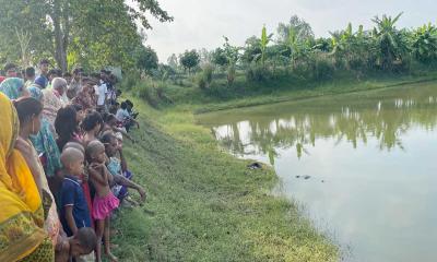 গুরুদাসপুরে পুকুর থেকে যুবকের মরদেহ উদ্ধার