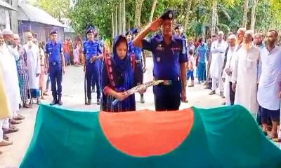 সরিষাবাড়ীতে বীর মুক্তিযোদ্ধার দাফন সম্পন্ন