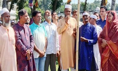 ধনবাড়ীতে ভূমিহীন সমিতির সাংস্কৃতিক পদযাত্রার উদ্বোধন