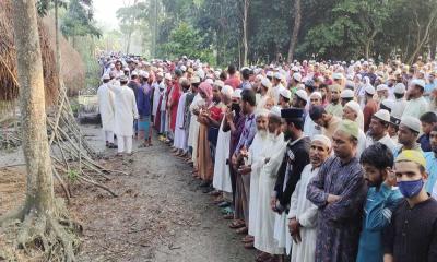 ড্রেজার ডুবি: ৪ জনের দাফন সম্পর্ণ