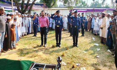 মানিকছড়িতে রাষ্ট্রীয় মর্যাদায় শায়িত হলেন মুক্তিযোদ্ধা আমান উল্লাহ