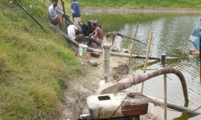 মিঠাপুকুরে বালু উত্তোলনের মহা উৎসব, প্রশাসন নিরব