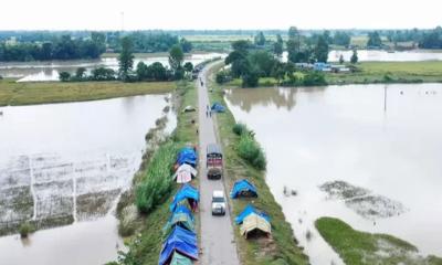 নেপালে বন্যা-ভূমিধসে নিহত ৩৩