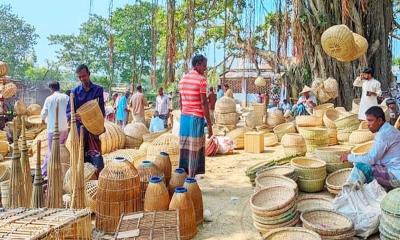 ভালো নেই বাঁশ-বেত শিল্পের কারিগররা