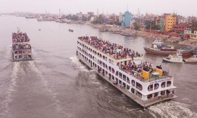 মুন্সিগঞ্জ-নারায়ণগঞ্জ রুটে লঞ্চ চলাচল বন্ধ, দুর্ভোগ