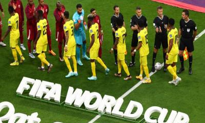 কাতার বিশ্বকাপ ফুটবলের যাত্রা শুরু