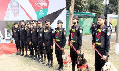 আ.লীগের সম্মেলন ঘিরে রাজধানীতে কঠোর নিরাপত্তা