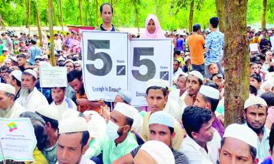 রোহিঙ্গাদের দেশে ফেরার আকুতি