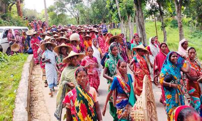 ১৪৫ টাকা মজুরীতে চা শ্রমিকদের সমঝোতা