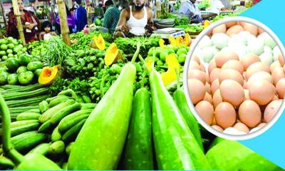 ডিমে স্বস্তি সবজিতে অস্বস্তি