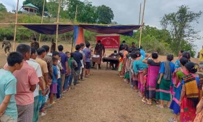 সাজেকে ডায়রিয়ায় আক্রান্তদের বিনামূল্য চিকিৎসা প্রদান