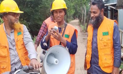 ঘূর্ণিঝড় মোখা মোকাবিলায় হাতিয়ায় ব্যাপক প্রস্তুতি