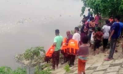 দিনাজপুর ঢেপা নদীতে নিখোঁজ ২ জনের লাশ উদ্ধার