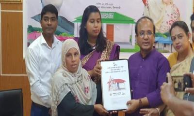 নীলফামারীর ২ উপজেলাকে ভূমিহীন ও গৃহহীন মুক্ত ঘোষণা
