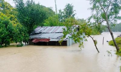 বন্যার পানিতে ডুবে তিন শিশুর মৃত্যু