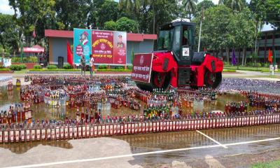 যশোরে ২৫ কোটি টাকা মূল্যের মাদকদ্রব্য ধ্বংস