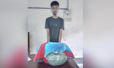 আড়াইহাজারে গাঁজাসহ গ্রেপ্তার ১