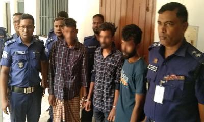 সৈয়দপুর মোটর সাইকেল, গরুসহ ৩ চোর আটক