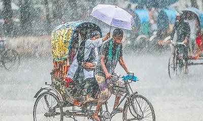 উত্তপ্ত ঢাকাসহ দেশের বিভিন্ন জেলায় স্বস্তির বৃষ্টি