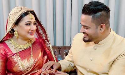 বিয়ের এক বছর পার করলেন পূর্ণিমা
