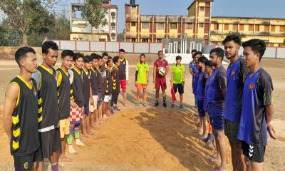 মাটিরাঙ্গাতে জোন কাপ ফুটবল টুর্নামেন্টের উদ্বোধন