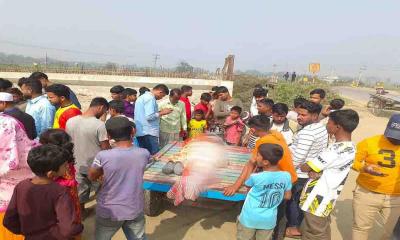 আখাউড়ায় অটোরিক্সা মোটরসাইকেল সংঘর্ষ: নিহত ১ 