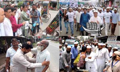 বরিশাল সিটি নির্বাচনে মেয়র প্রার্থীদের গনসংযোগ শুরু