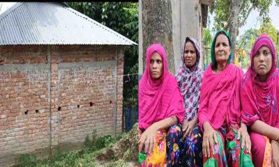 ভালুকায় অসহায় পরিবারের কবরসহ জমি দখলের অভিযোগ