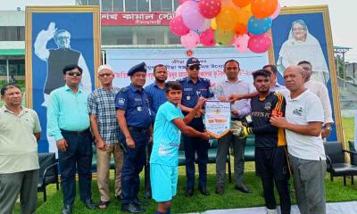নীলফামারীতে বঙ্গবন্ধু গোল্ডকাপ টুর্নামেন্টের উদ্বোধন