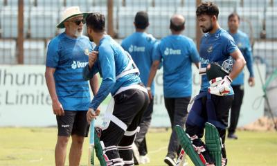 আজ সিরিজ নিশ্চিতে লড়াইয়ে মাঠে নামবে সাকিব-বাহিনী