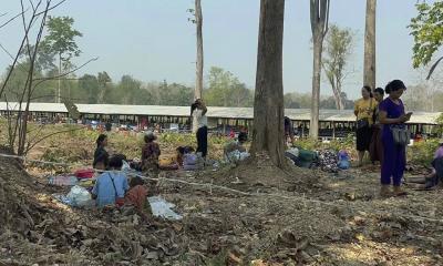 মিয়ানমারে ফের সংঘর্ষ, পালাচ্ছেন হাজার হাজার বাসিন্দা