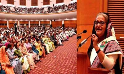 বাংলাদেশ কখনোই বিদেশি চাপের কাছে মাথা নত করবে না: প্রধানমন্ত্রী
