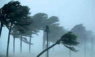 দুপুরের মধ্যে ৬০ কিমি বেগে ঝড়ের পূর্বাভাস