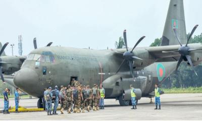 মিয়ানমারে দ্বিতীয় দফায় ত্রাণ পাঠালো বাংলাদেশ