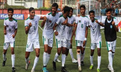 নেপালকে উড়িয়ে শিরোপা জিতলো বাংলাদেশ