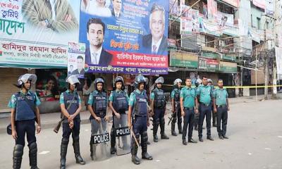 সারা দেশে বিএনপির হরতাল আজ, নয়াপল্টনে পুলিশের অবস্থান