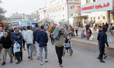 অবশেষে গাজায় চার দিনের যুদ্ধবিরতি শুরু