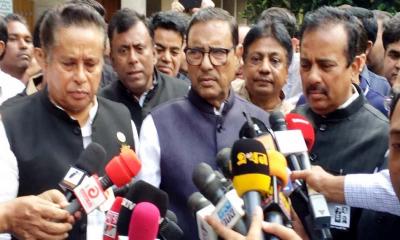 সন্ত্রাসী দলের সঙ্গে সংলাপের প্রশ্নই আসে না: ওবায়দুল কাদের
