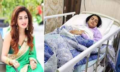 অচেতন হয়ে হাসপাতালে ভর্তি নুসরাত ফারিয়া