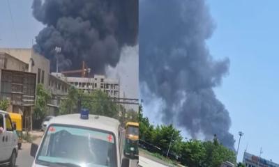ভারতের আহমেদাবাদে যাত্রীবাহী বিমান বিধ্বস্ত