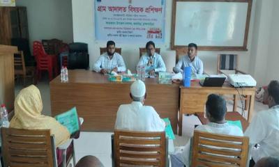 আখাউড়ায় গ্রাম আদালত বিষয়ক প্রশিক্ষণের উদ্বোধন