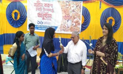 নবীন শিক্ষার্থীদের বরণ করে নিল হাসিল স্কুল এন্ড কলেজ