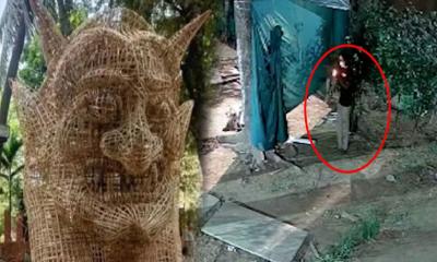 ফ্যাসিবাদের মুখাকৃতিতে আগুন দেয়া ব্যক্তি শনাক্ত