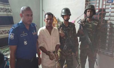 বাসাইলে স্কুলছাত্রীকে শ্লীলতাহানির অভিযোগে দপ্তরি আটক
