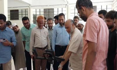 প্রথমবারের মতো বাকৃবির আবাসিক হলে জিমনেশিয়াম চালু