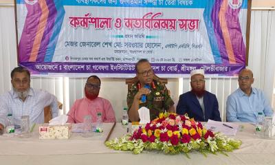 বটলিফ চা কারখানার উন্নয়নে দিনাজপুরে কর্মশালা